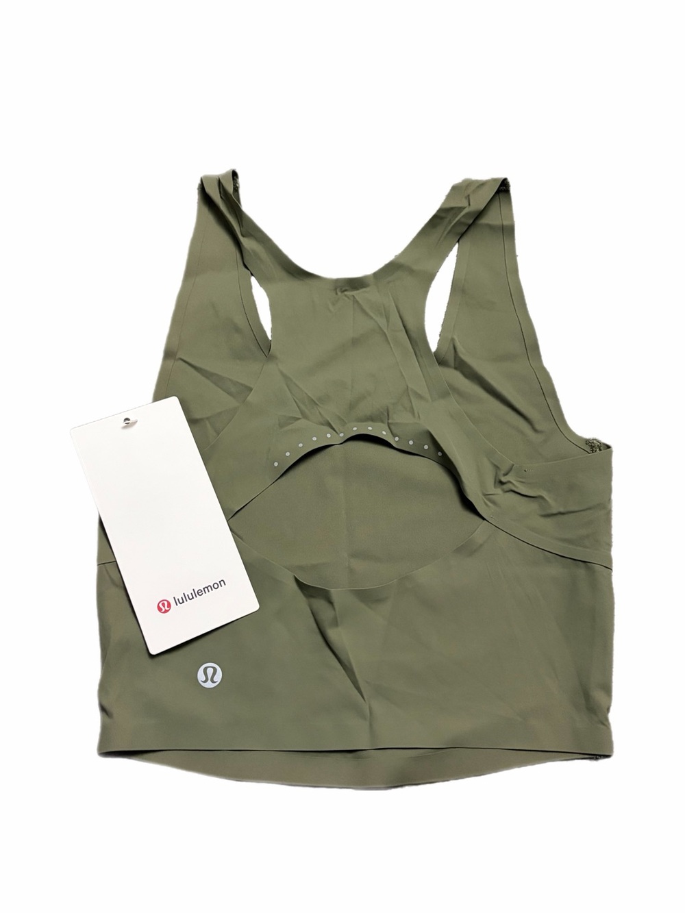 NWT Lululemon Fast and Free Tank Top *Light (Bay Leaf) Size XXS